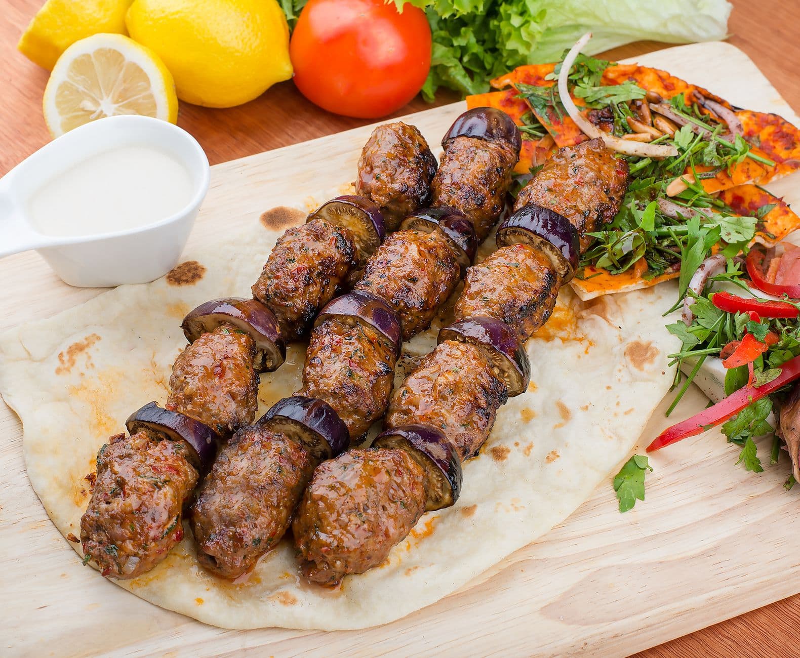 Lamb Kofta Platter